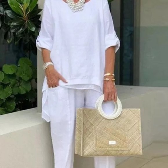 $89 NWT SCHUTZ White Daisy Leather Sandal - Picture 4 of 5